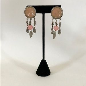 Speckled Pisces Dangle Earrings.